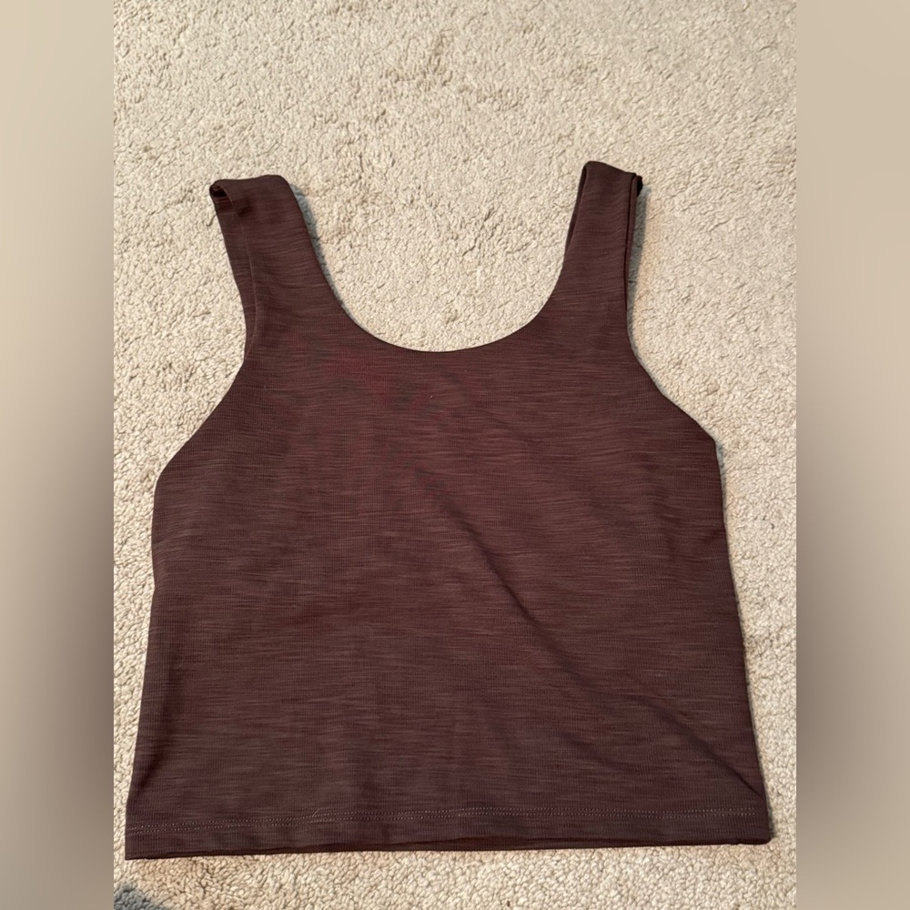 Barre3 Raisin Crop Tank